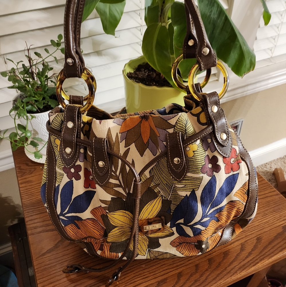 Vintage relic hobo bag